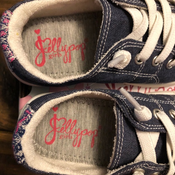 Toddler Navy Canvas Shoes Size 7m - Picture 5 of 7